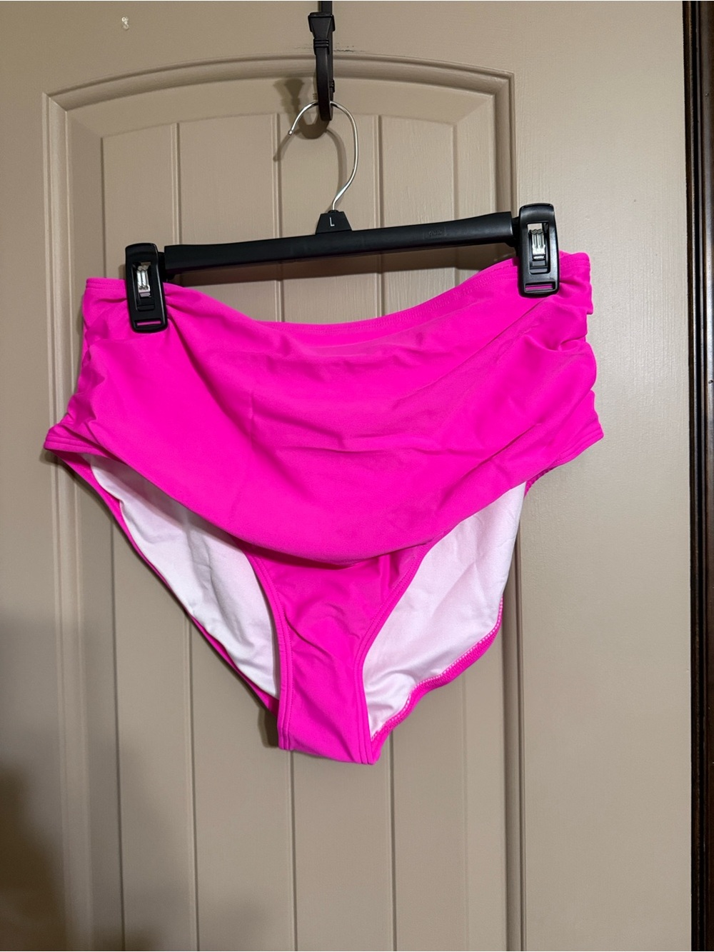 High-Waist Pink Bikini Briefs - Women Intimates & Sleepwear